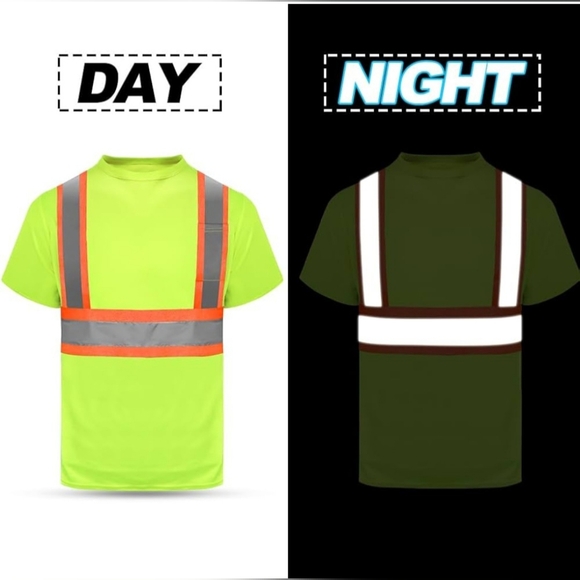 High Visibility Reflective Work Shirt Bundle - Picture 2 of 5